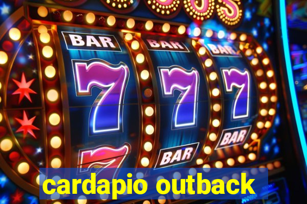 cardapio outback